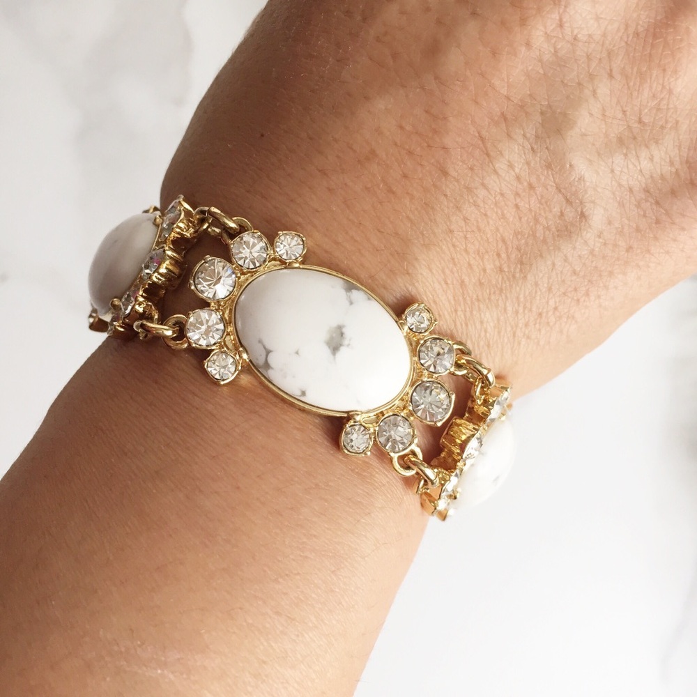 Ann Taylor marble and gold bracelet - Picture 5 of 7